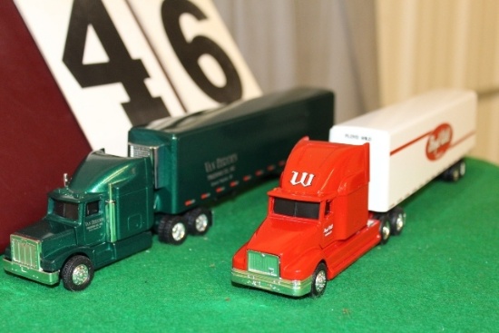 1/64 INTERNATIONAL SEMI WITH TRAILER,