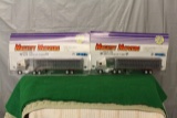 (2) 1/64 MIGHTY MOVERS, MACKS WITH LIVESTOCK