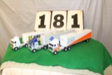 (3) 1/64 MACK SEMI, HUBBARD, DIAMOND VOGEL PAINTS,