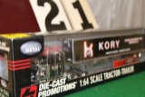 1/64 DIE-CAST PROMOTIONS TRACTOR -TRAILER,