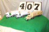 (2) 1/64  MACK CABOVERS, INTERNATIONAL MOEWS