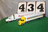 1/64 KENWORTH MF SEMI, 1/64 WHITE GMC SHELL OIL