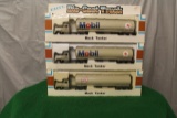 (3) 1/64 MACK TANKER SEMIS, FS & (2) MOBIL, NIB