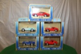 (5) 1/43 CLASSIC VEHICLES, 1960 CORVETTE,