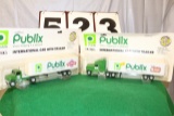 (2) 1/64 INTERNATIONAL PUBLIX SEMIS, BOTH