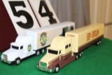1/64 FREIGHTLINER SEMI WITH TRAILER, 50TH