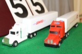 1/64 PETERBILT SEMI WITH TRAILER, STEWARD