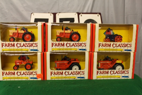 (6) FARM CLASSICS TRACTORS, (2) AC D-21, AC C,