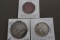 1951, 1952, 1957 BEN FRANKLIN HALF DOLLARS