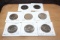 (8) 1776-1976 KENNEDY HALF DOLLARS