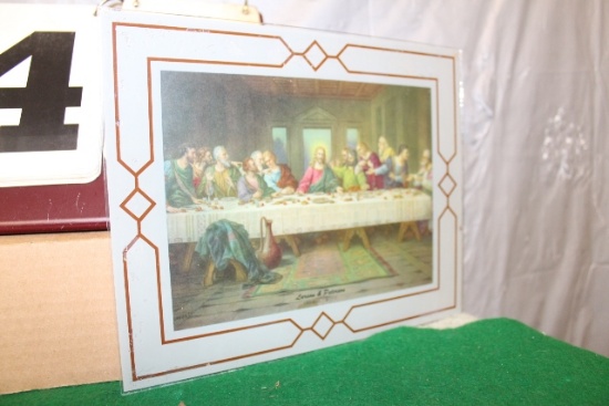 8" X 10" LAST SUPPER PICTURE LARSON AND