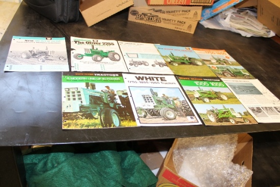 OLIVER TRACTOR BROCHURES FOR 50 AND 55 SERIES