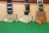 (3) CAT WATCH FOBS