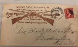 ANTIQUE ENVELOPES RELATING TO FIREARMS