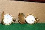 WALTHAM POCKET WATCH AND ELGIN POCKET