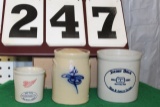 (3) RED WING POTTERY, JACOBY DRUG HECTOR 2001,