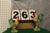 DECORATIVE ROOSTERS