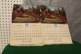 1955 WASHECHEK OIL CO. HECTOR CALENDAR