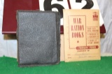 WAR RATION BOOKS