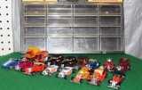 (16) HOT WHEELS CARS IN HOT WHEELS SHOWCASE,