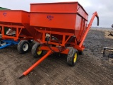 KILLBROS GRAVITY BOX, APPROX 300 BU ON LINDSAY GEAR