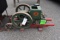 Fuller Johnson 2HP Gas Engine, Wyco Plug, Older Restoration, SN:168111, On 2 Wheel Truck