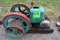 R&V (Root & Vandervoort) 1.5Hp Gas Engine, Oiler, SN:SR59336