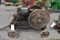 Sattley 1.5HP Gas Engine, On Steel Wheel Cart, Complete, WICO Mag, Oiler, Spark Plug, Good Original,
