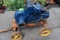 Edwards Motor Company Sor 16, Restored, Mag, Oilers, Runs On 1 Or 2 Cylinders, On Steel Wheel Cart