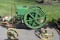 John Deere 6HP Gas engine, ON Steel Wheel Cart, Mag, Older Restoration, SN:337734, Factory Cart, Mag