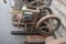 Fuller Johnson 3.5HP Gas Engine, On Rolling Cart, Oiler, Mag, Spark Plug, SN:166048, Original