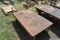 34''x60'' Steel Railroad Cart On Casters