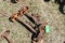 John Deere 1-1/2HP Steel Wheeled Axles For Engine Cart, Original Tin Axle Cart