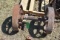 Axle With Steel Wheels