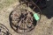 (2) Steel Wheels