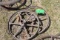 (2) Steel Wheels
