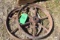 (2) Steel Wheels