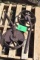 (2) Steel Casters