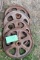(4) Steel Wheels