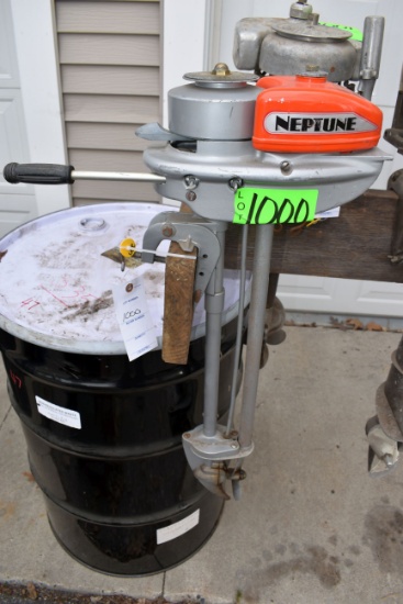 Neptune Boat Motor, Model 10A1, SN:27869C1, Has Been Refurbished