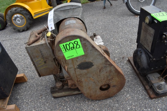 Fairbanks Morse Model A Homelight Plant, Engine With Generator Set Restored