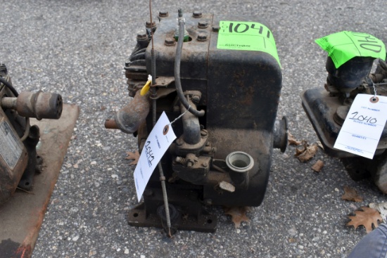 Briggs And Stratton Model 9FB, Gas Engine, Motor Is Free