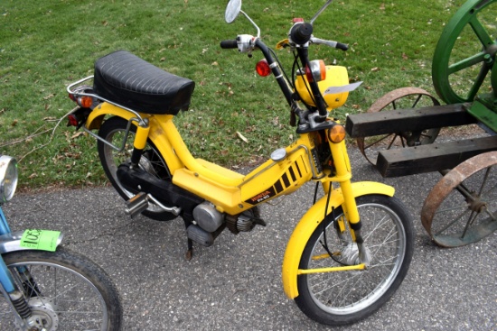 *** 1980 Honda PA 50 Moped, Single Cylinder, 2069 Miles Showing, TITLE