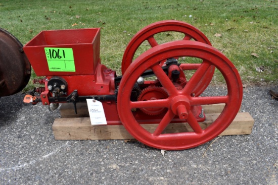 Sandow 2HP Gas Engine, Ignition Restored,