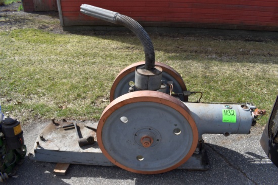 Witte Diesel Engine 12HP, 5KW Generator Crank Start, SN:D2335