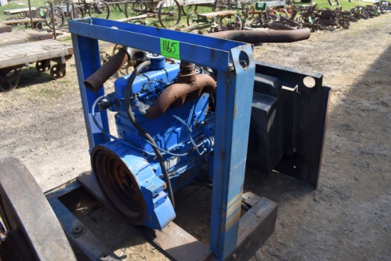 Hercules Diesel 24HP 4 Cylinder Power Unit With Radiator, SN:FT3469313D2300X839
