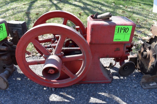Economy 1 3/4 HP Gas Engine, Motor Free, Mag, Spark plug, SN:355648
