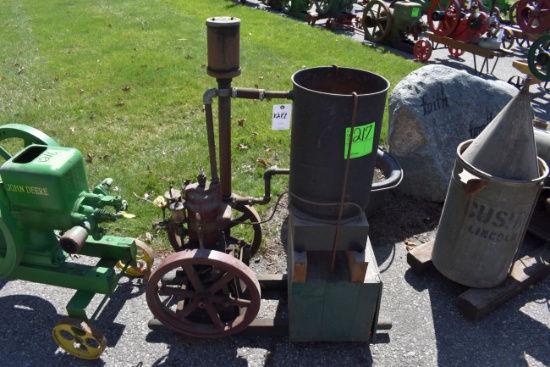 Detroit Engine, SN:883, Oilers, Plug, Original Condition