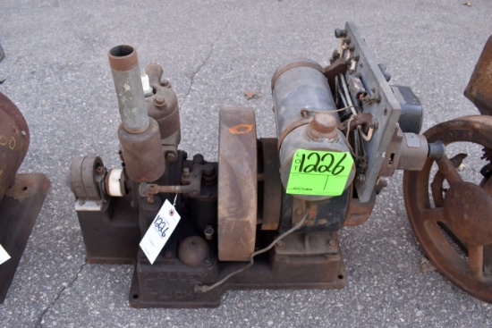 Lalley Light Light Plant, Fuel Tank, Mag, Motor Free, SN;107717