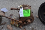 Briggs and Stratton Model Y Kickstart Engine, SN:205317, Motor Is Free